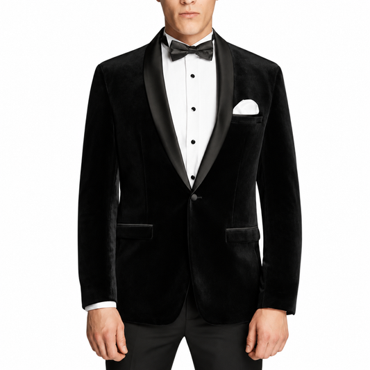 Noir Velvet Dinner Jacket