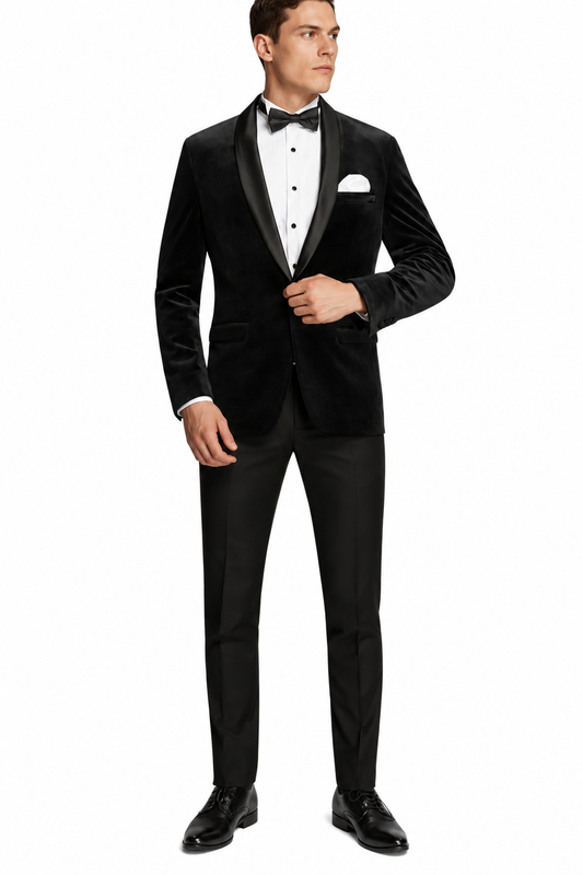 Noir Velvet Dinner Jacket