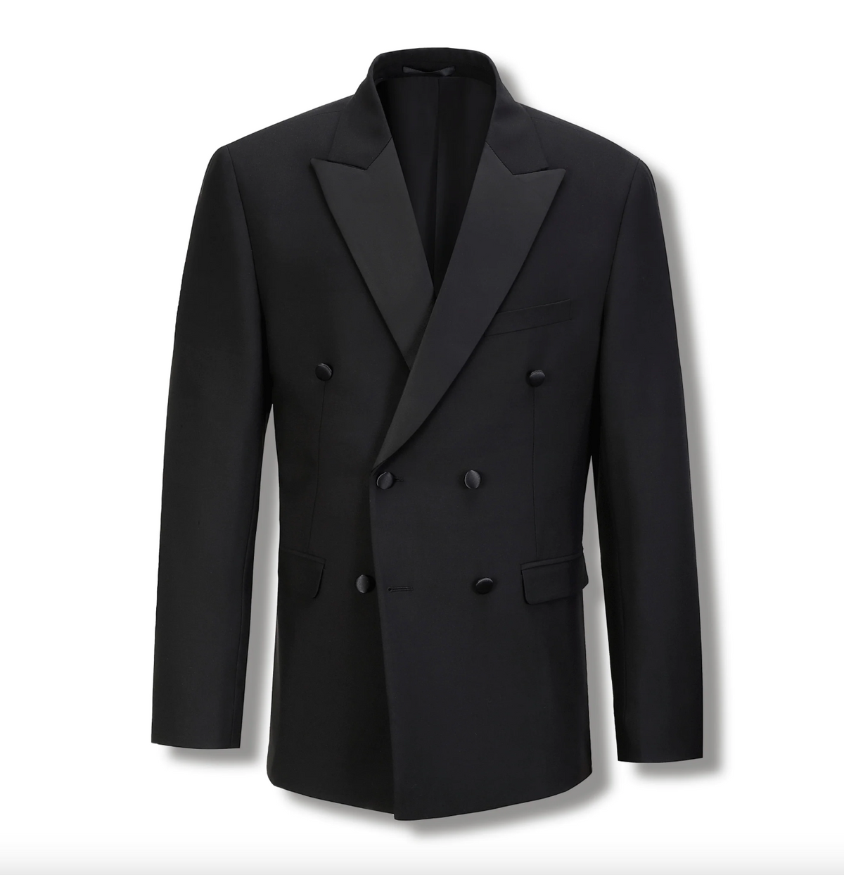 Sinclair Double-Breasted Tuxedo Jacket