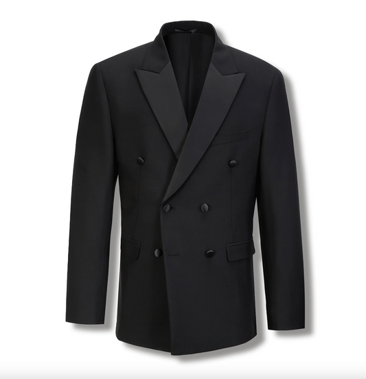 Sinclair Double-Breasted Tuxedo Jacket